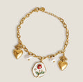 Bracelet à breloques la Belle et la Bête