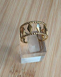 Bague dorée