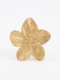 Bague en fleur rayée