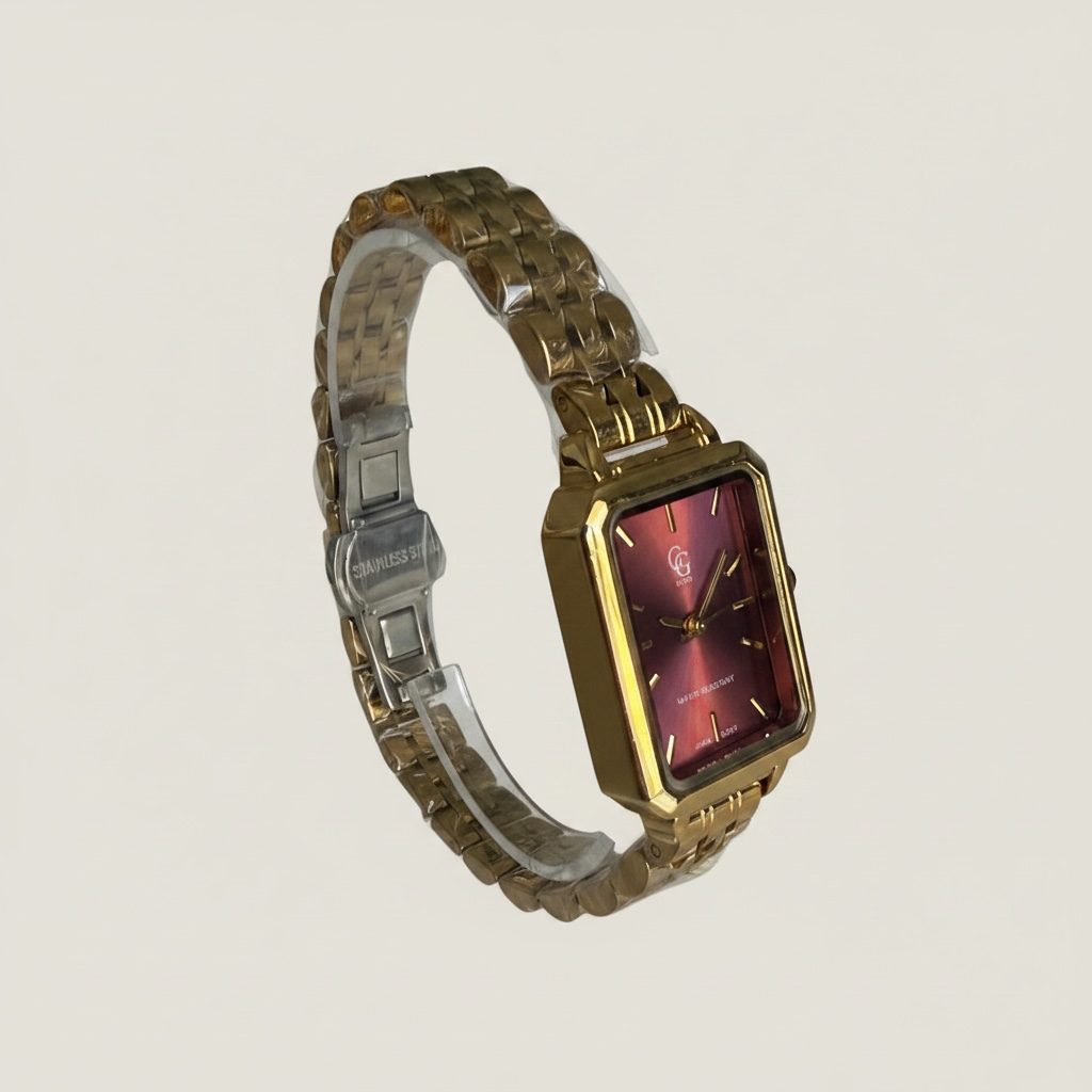Montre bordeau