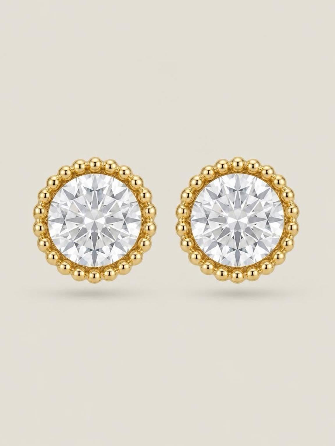 Boucles d’oreilles strassées
