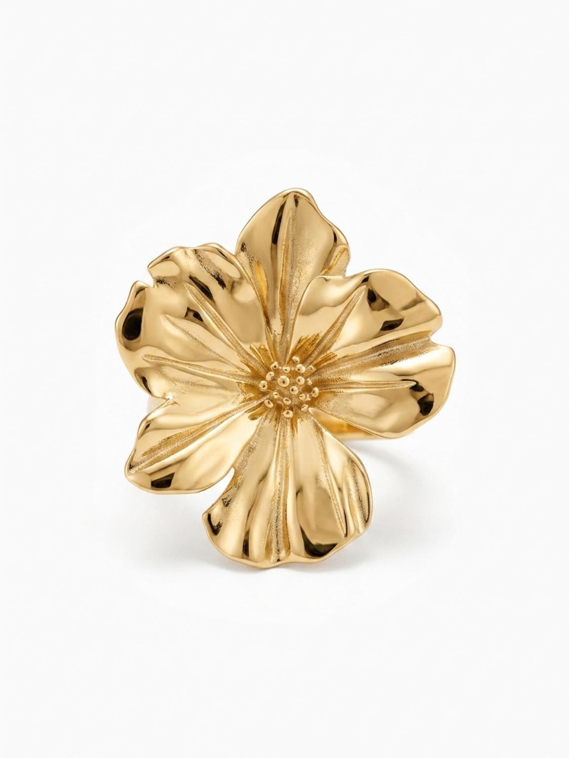 Bague en fleur