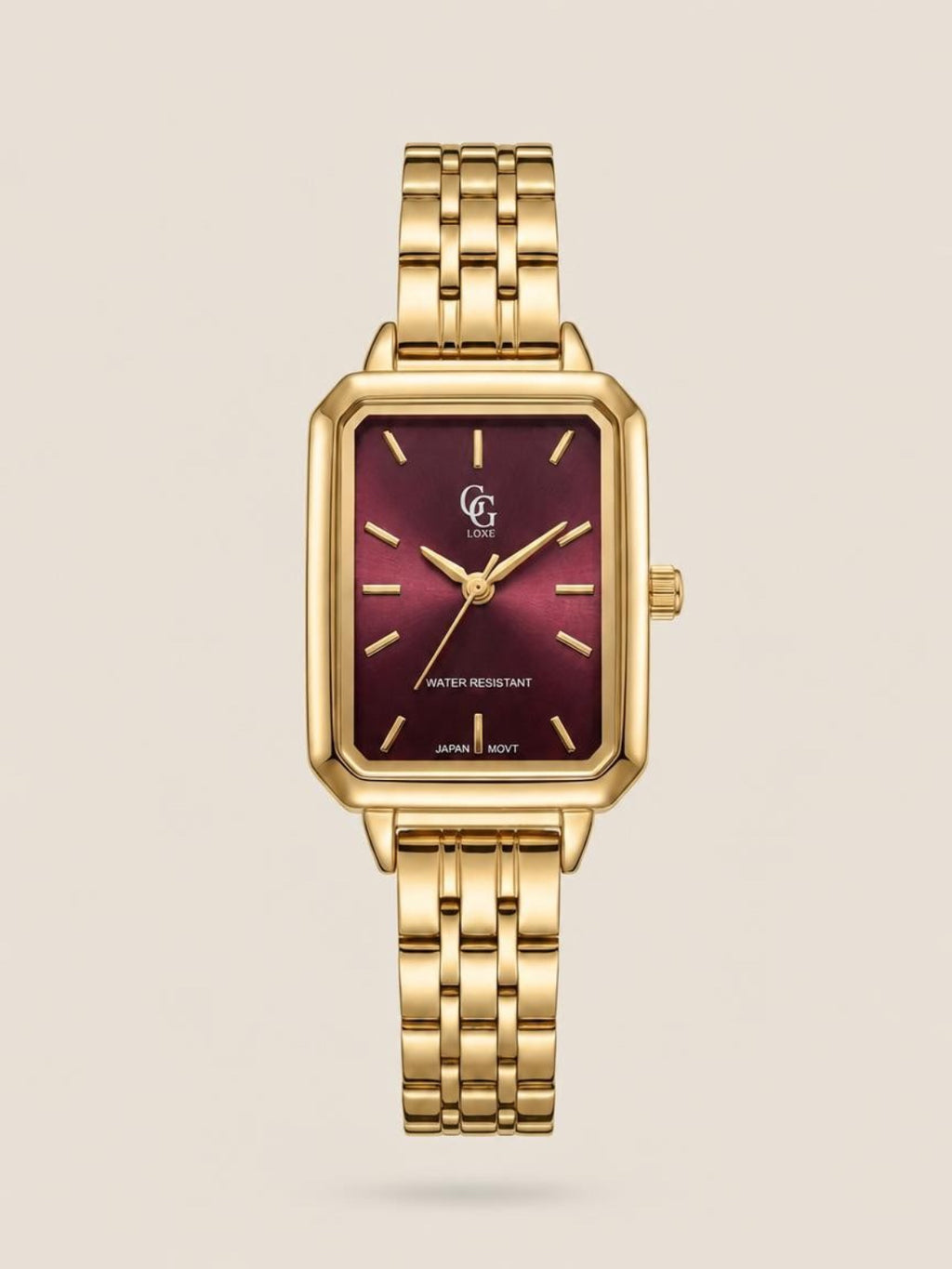 Montre bordeau