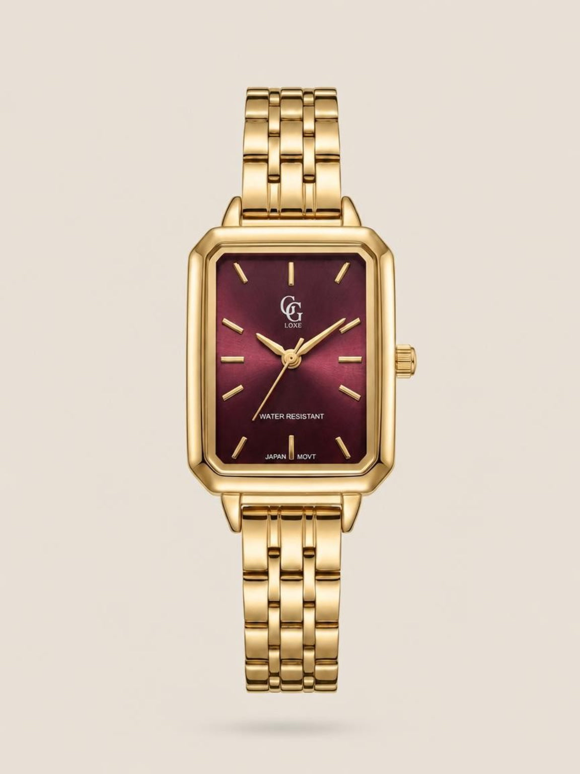 Montre bordeau