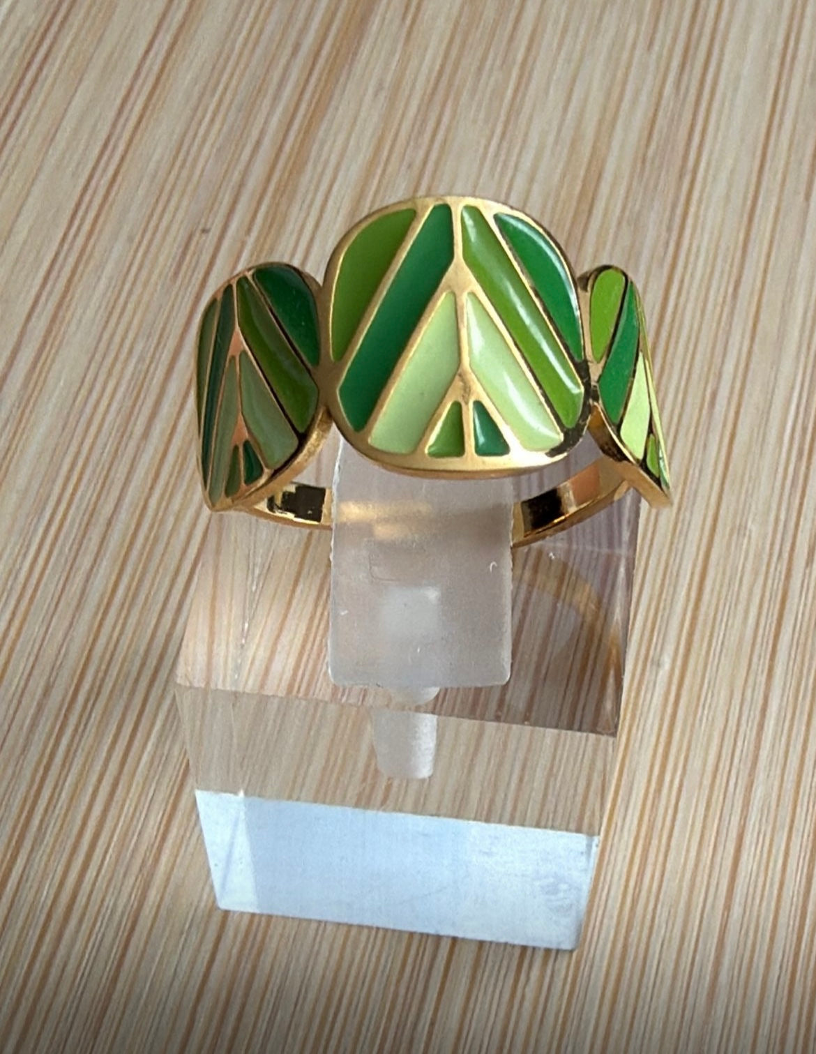Bague dégradé