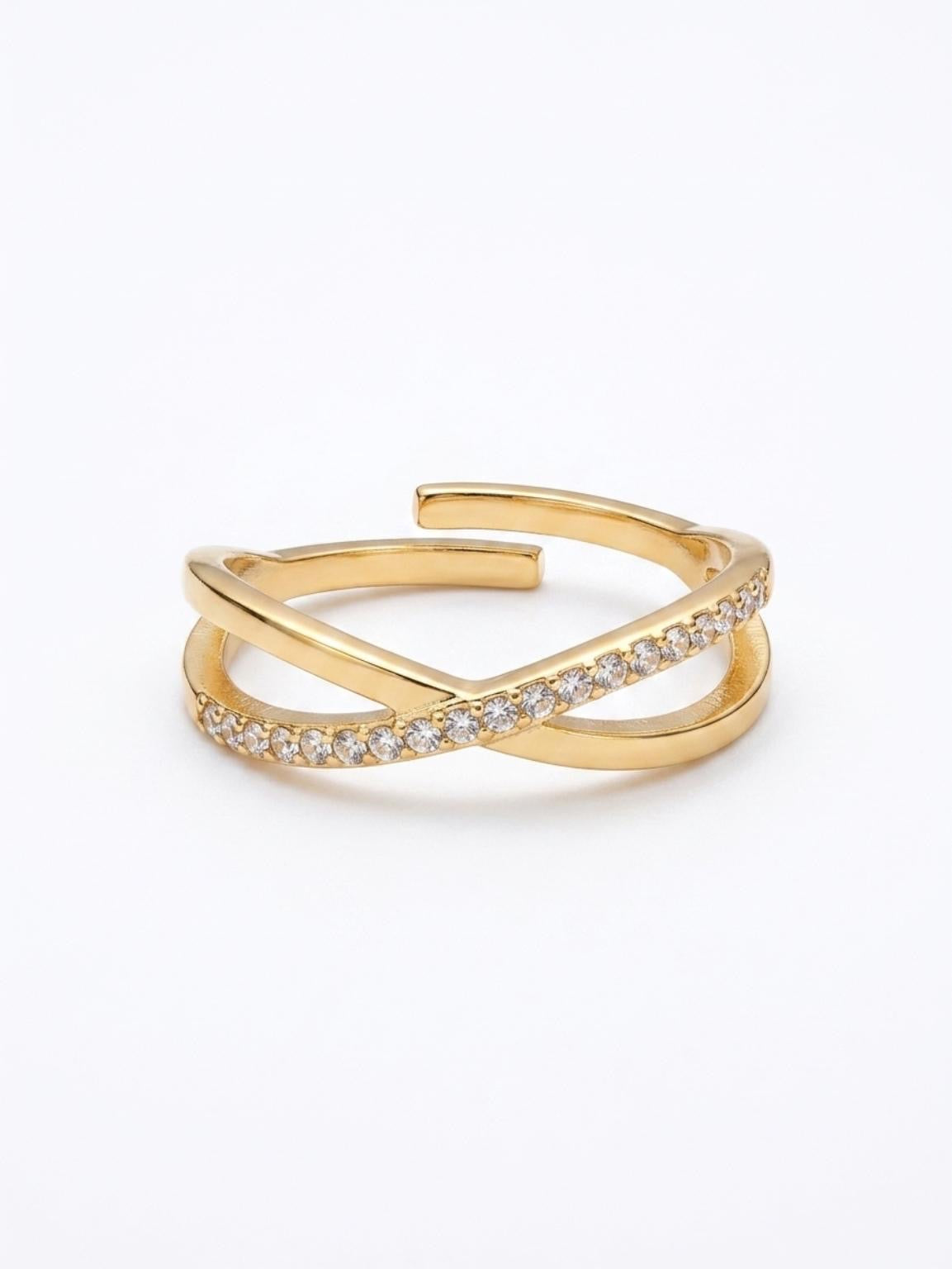 Bague double anneau
