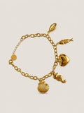 Bracelet à breloques mer