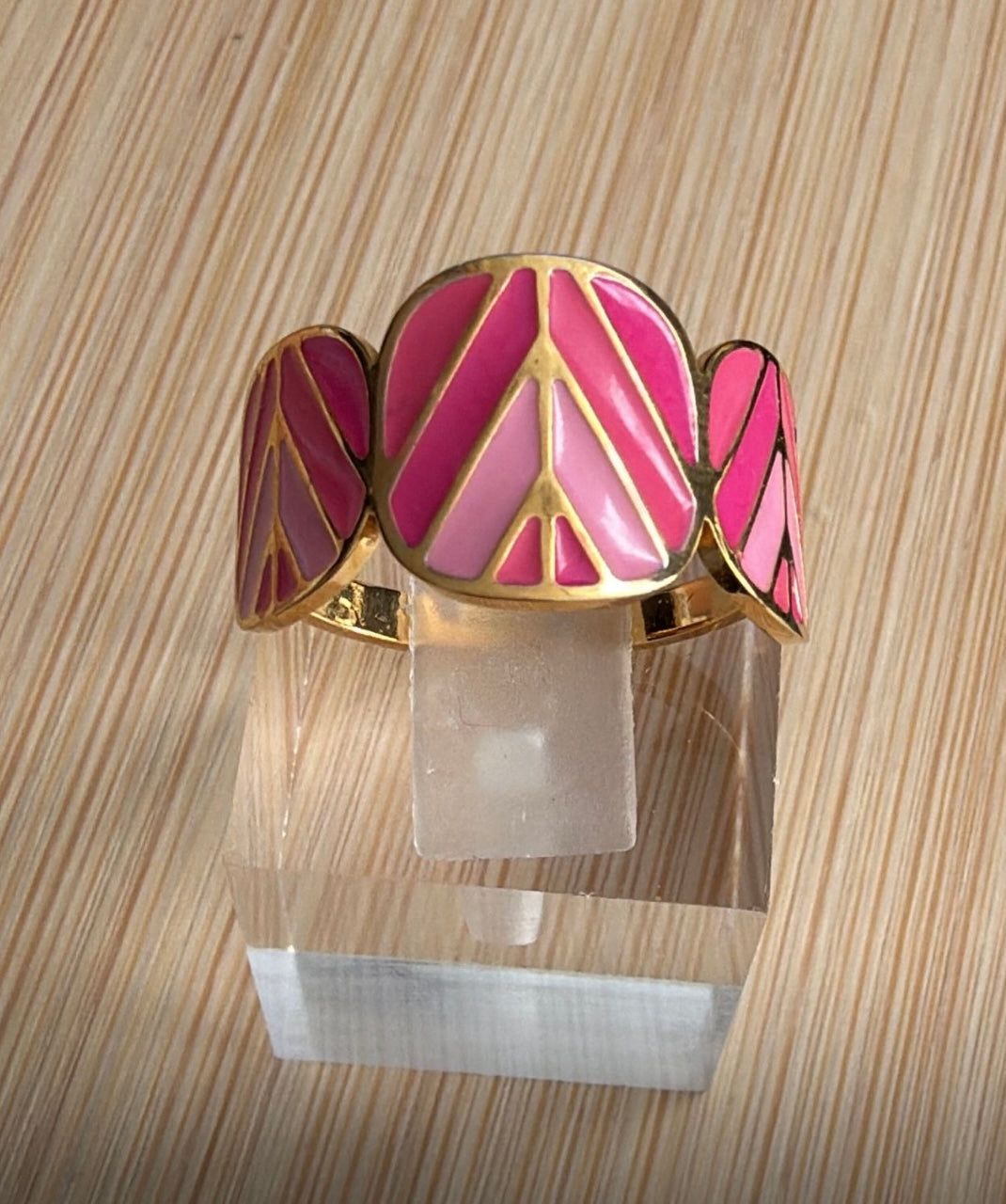 Bague dégradé