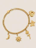 Bracelet à breloques printemps