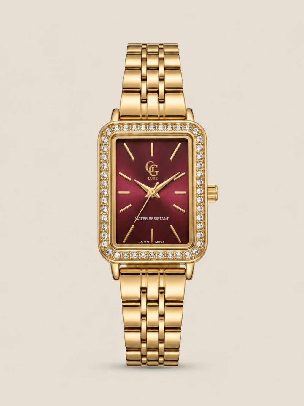 Montre Luxoria bordeau