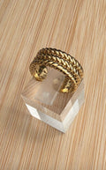 Bague dorée