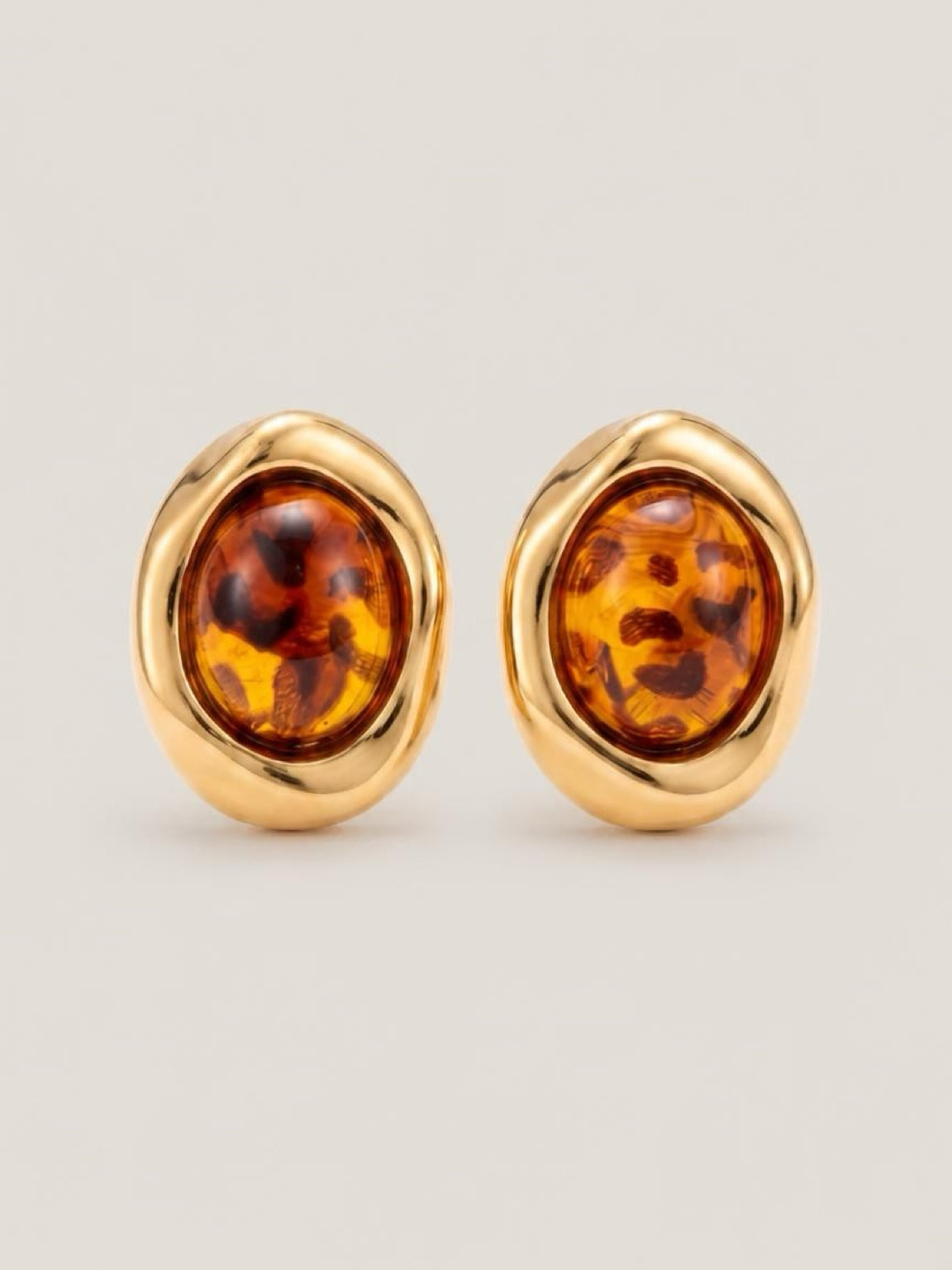 Boucles d’oreilles léopard