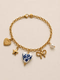 Bracelet à breloques Célestine